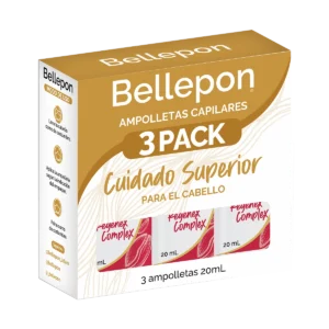 Ampolletas Bellepon Regenex Complex 3 Pack